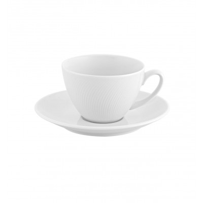 Spirit White - Tea Cup & Saucer