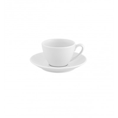 Spirit White - Coffee Cup & Saucer