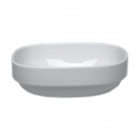 Europa White - Small Square Salad Bowl 13