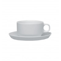 Europa White - Tea Cup & Saucer 210/20