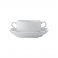 Estoril White - Consomme Cup & Saucer 26cl