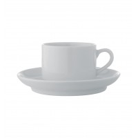 Estoril White - Coffee Cup & Saucer 12cl