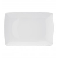 Carré White - Large Rectangular Plate 27