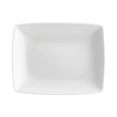 Carré White - Large Rectangular Plate 27