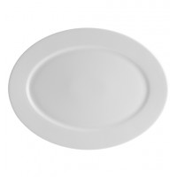 Broadway White - Medium Oval Platter 35