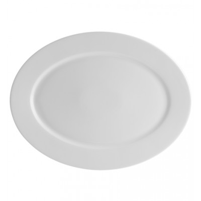 Broadway White - Medium Oval Platter