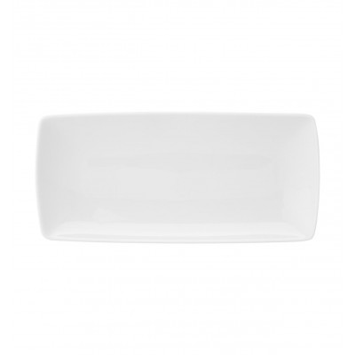 Carré White - Rectangular Tray 19