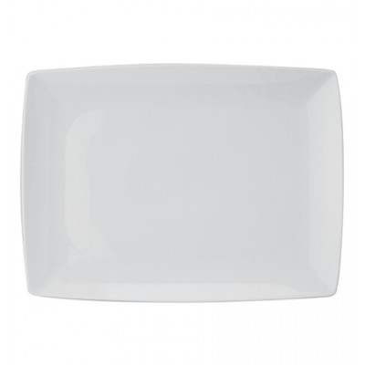 Carré White - Rectangular Platter 32