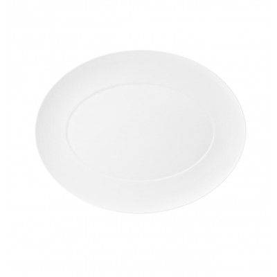 Domo White - Small Oval Platter