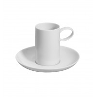 Domo White - Coffee Cup & Saucer 10cl
