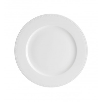 PERLA  WHITE - Dinner Plate 27