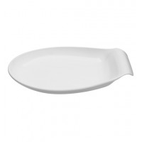 Multiforma White - Drop Pasta Plate 33x28