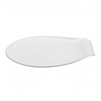Multiforma White - Drop Dinner Plate 32x28