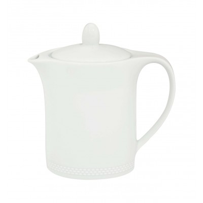 PERLA  WHITE - Large Coffee Pot 80cl