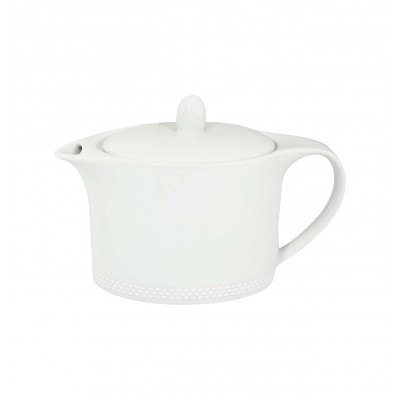 PERLA  WHITE - Large Tea Pot 80cl