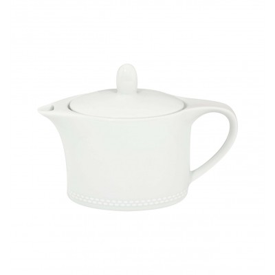 PERLA  WHITE - Small Tea Pot 40cl