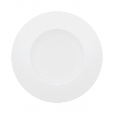 Silkroad White - Pasta Plate 28