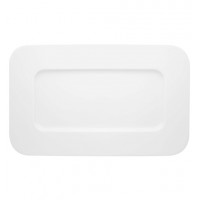 Silkroad White - Medium Rectangular Plate 30