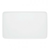 Silkroad White - Small Rectangular Platter 26