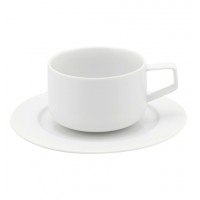 Silkroad White - Tea Cup & Saucer 26cl