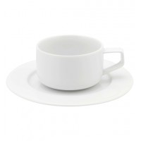 Silkroad White - Coffee Cup & Saucer 13cl