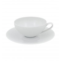 Modo White - Tea Cup & Saucer