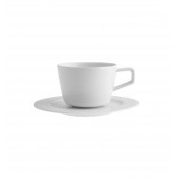 Silkroad White - Tea Cup w/ Saucer Konic 22cl