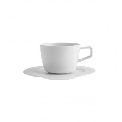 Silkroad White - Tea Cup w/ Saucer Konic 22cl