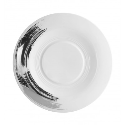 Platinum Stroke - Dinner Plate 30