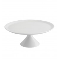 Modo White - Small Footed Cake Plate
