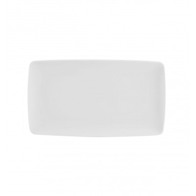 Carré White - Rectangular Dinner Plate 21