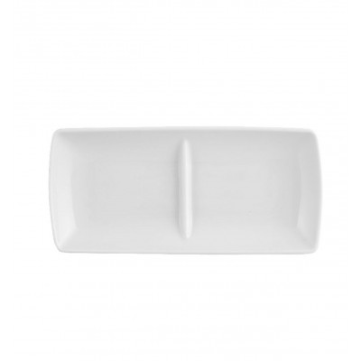 Asia White - Tray 2 Compartments