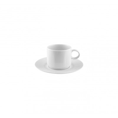 Verve - Stackable Tea Cup 20cl with Saucer