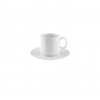 Verve - Stackable Breakfast Cup 25cl with Saucer