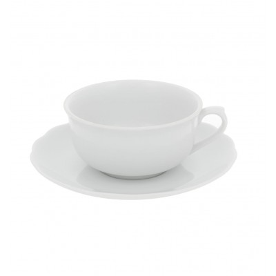 Bragança White - Coffee Cup & Saucer 9cl