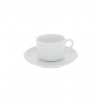 Escorial White - Coffee Cup & Saucer 10cl