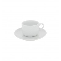 Escorial White - Tea Cup & Saucer 510/18