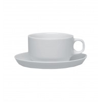 Europa White - Coffee Cup & Saucer 10cl