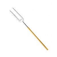 Domo Handle MattGold - Meat Serving Fork