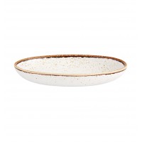 Rustic Blend White - Oval Tray 27 RB WH