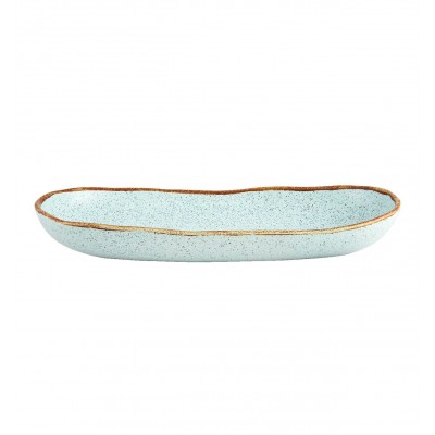 Rustic Blend Turquoi - Oval Tray 34,5 RB Turq