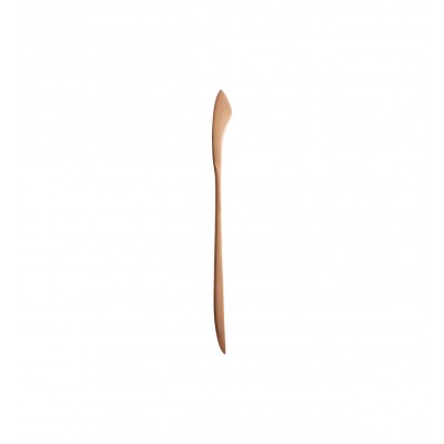 Velvet Matt Bronze - Stylized Fish Knife