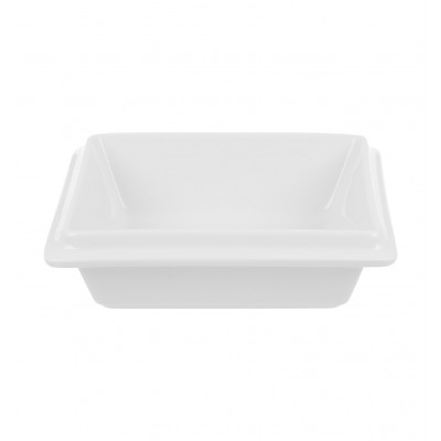 Buffet White - GN4B RECT.DISH  18CM WHITE