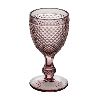 Bicos Rosa - Set with 4 Water Goblets Pink